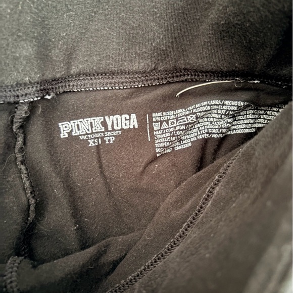 PINK Victoria’s Secret Black Leggings - Picture 3 of 3